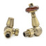 T-TRV-020-CR-AB-ALT01 - Flatford Traditional TRV Corner Antique Brass Thermostatic Radiator Valves With Sleeves T-TRV-020-CR-AB-ALT01 - Flatford Traditional TRV Corner Antique Brass Thermostatic Radiator Valves With Sleeves